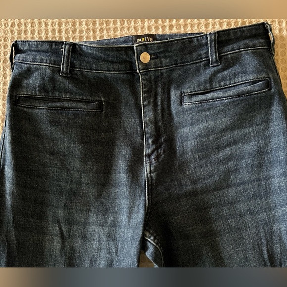 Maeve Crop Jeans Womens Size 31 Denim Medium Wash - Picture 5 of 11